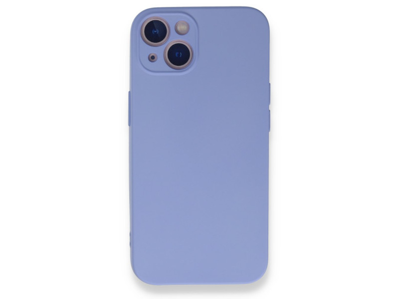 Newface iPhone 13 Mini Kılıf Nano içi Kadife Silikon - Lila