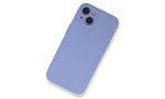 Newface iPhone 13 Mini Kılıf Nano içi Kadife Silikon - Lila