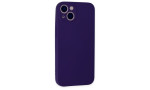 Newface iPhone 13 Mini Kılıf Nano içi Kadife Silikon - Mor