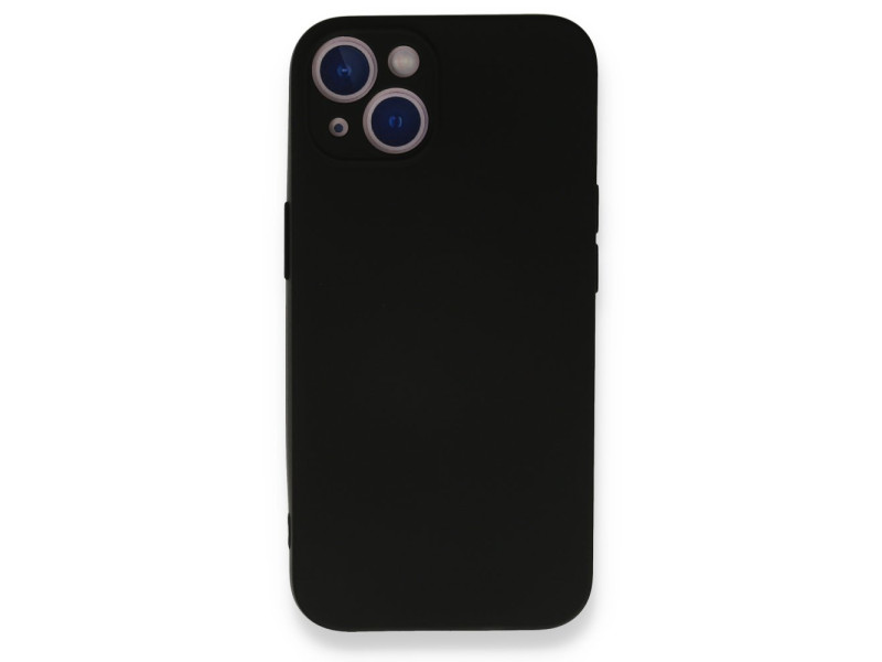 Newface iPhone 13 Mini Kılıf Nano içi Kadife Silikon - Siyah