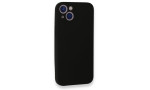 Newface iPhone 13 Mini Kılıf Nano içi Kadife Silikon - Siyah