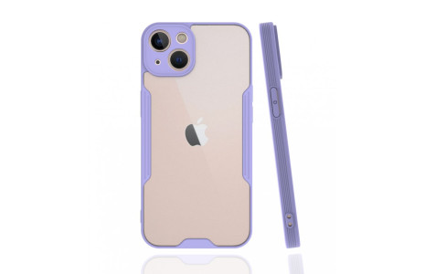 Newface iPhone 13 Mini Kılıf Platin Silikon - Lila