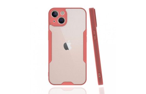 Newface iPhone 13 Mini Kılıf Platin Silikon - Pembe