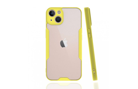 Newface iPhone 13 Mini Kılıf Platin Silikon - Sarı