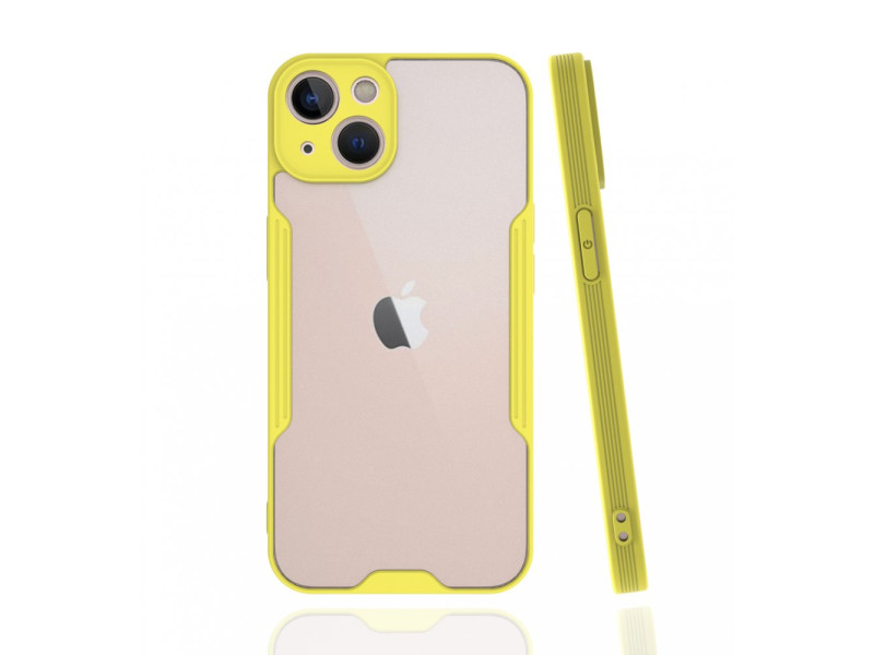 Newface iPhone 13 Mini Kılıf Platin Silikon - Sarı