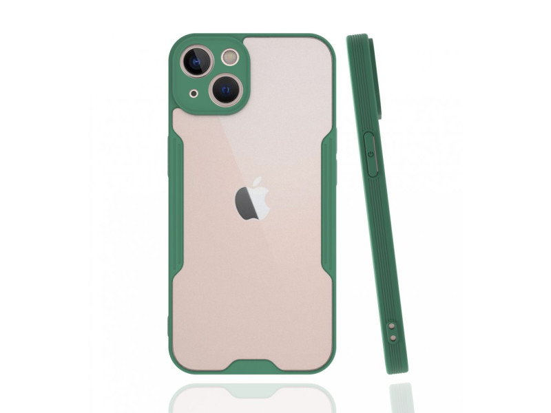 Newface iPhone 13 Mini Kılıf Platin Silikon - Yeşil