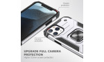 Newface iPhone 13 Pro Kılıf Zegna Yüzüklü Silikon Kapak - Gümüş