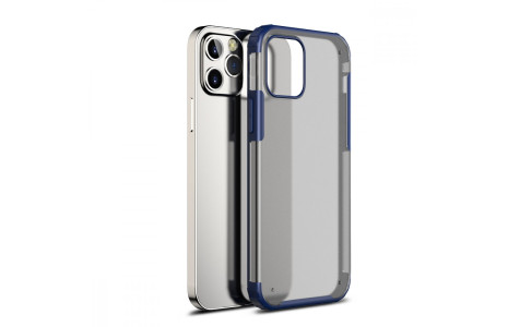 Newface iPhone 13 Pro Max Kılıf Armor Shield Silikon - Mavi