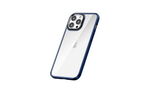 Newface iPhone 13 Pro Max Kılıf Bold Silikon - Mavi