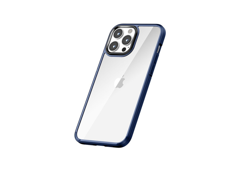 Newface iPhone 13 Pro Max Kılıf Bold Silikon - Mavi