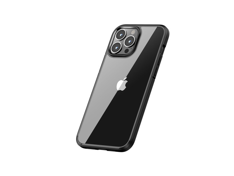 Newface iPhone 13 Pro Max Kılıf Bold Silikon - Siyah