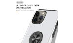 Newface iPhone 13 Pro Max Kılıf Elit Yüzüklü Kapak - Gümüş