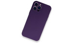 Newface iPhone 13 Pro Max Kılıf First Silikon - Mor