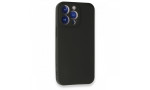 Newface iPhone 13 Pro Max Kılıf First Silikon - Siyah
