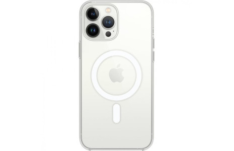 Newface iPhone 13 Pro Max Kılıf Magneticsafe Şeffaf Silikon - Şeffaf