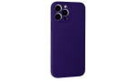 Newface iPhone 13 Pro Max Kılıf Nano içi Kadife Silikon - Mor