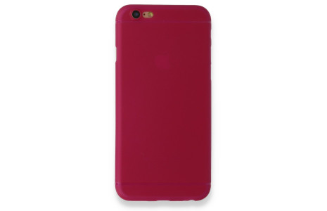 Newface iPhone 6 Kılıf PP Ultra İnce Kapak - Pembe