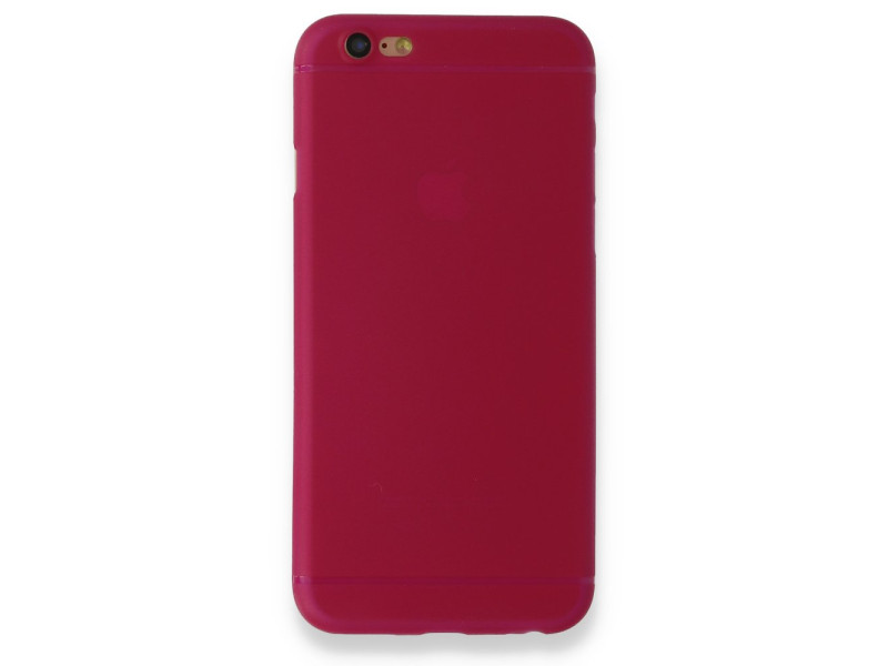 Newface iPhone 6 Kılıf PP Ultra İnce Kapak - Pembe