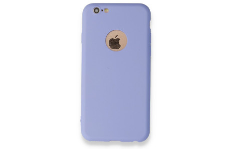 Newface iPhone 6 Plus Kılıf First Silikon - Lila
