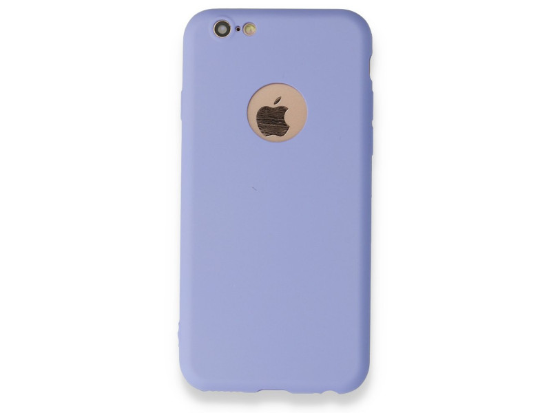 Newface iPhone 6 Plus Kılıf First Silikon - Lila