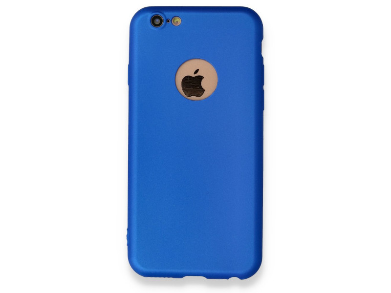 Newface iPhone 6 Plus Kılıf First Silikon - Mavi