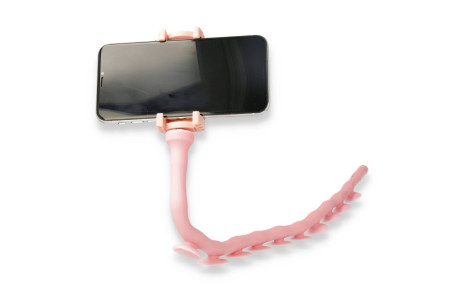 Newface JWL8 Snake Telefon Tutucu - Pembe