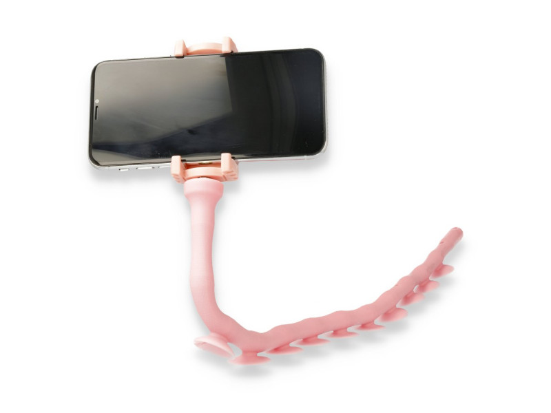 Newface JWL8 Snake Telefon Tutucu - Pembe