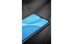 Newface Oppo A15S Kılıf Focus Derili Silikon - Siyah