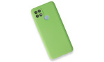Newface Oppo A15S Kılıf First Silikon - Yeşil