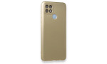 Newface Oppo A15S Kılıf First Silikon - Gold