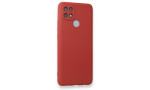 Newface Oppo A15S Kılıf First Silikon - Kiremit
