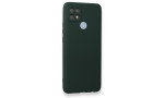 Newface Oppo A15S Kılıf First Silikon - Koyu Yeşil