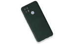 Newface Oppo A15S Kılıf First Silikon - Koyu Yeşil