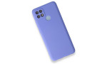 Newface Oppo A15S Kılıf First Silikon - Lila