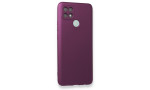 Newface Oppo A15 Kılıf First Silikon - Mürdüm