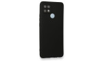 Newface Oppo A15S Kılıf First Silikon - Siyah