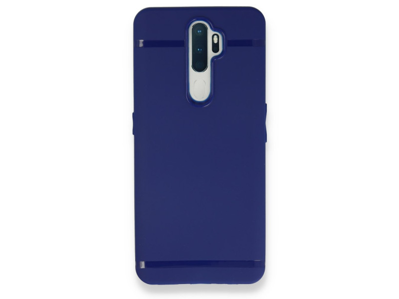 Newface Oppo A5 2020 Kılıf First Silikon - Mavi