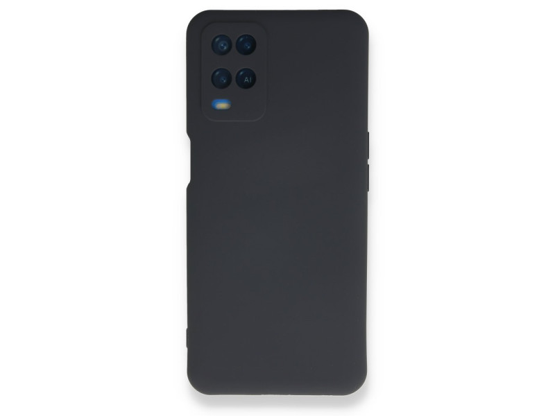 Newface Oppo A54 4G Kılıf Nano içi Kadife Silikon - Lacivert