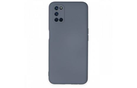 Newface Oppo A72 Kılıf Nano içi Kadife Silikon - Gri