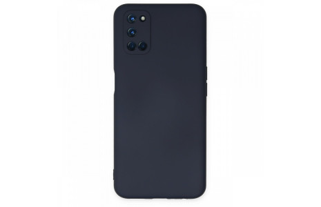 Newface Oppo A72 Kılıf Nano içi Kadife Silikon - Lacivert