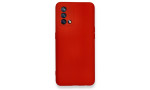 Newface Oppo A74 4G Kılıf Nano içi Kadife Silikon - Kırmızı