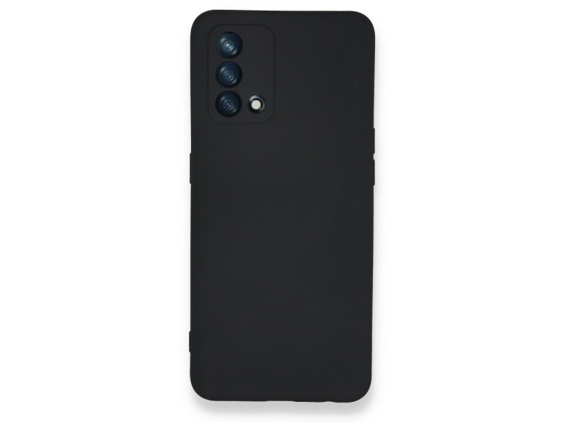 Newface Oppo A74 4G Kılıf Nano içi Kadife Silikon - Lacivert