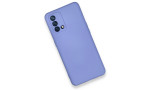 Newface Oppo A74 4G Kılıf Nano içi Kadife Silikon - Lila