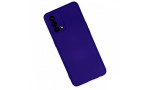 Newface Oppo A74 4G Kılıf Nano içi Kadife Silikon - Mor