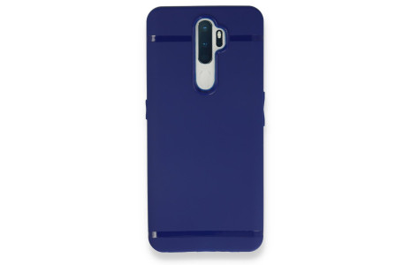 Newface Oppo A9 2020 Kılıf First Silikon - Mavi