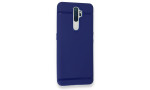 Newface Oppo A9 2020 Kılıf First Silikon - Mavi