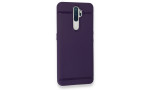 Newface Oppo A9 2020 Kılıf First Silikon - Mürdüm