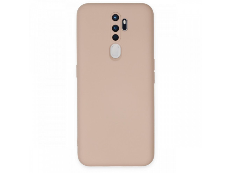 Newface Oppo A9 2020 Kılıf Nano içi Kadife Silikon - Pudra