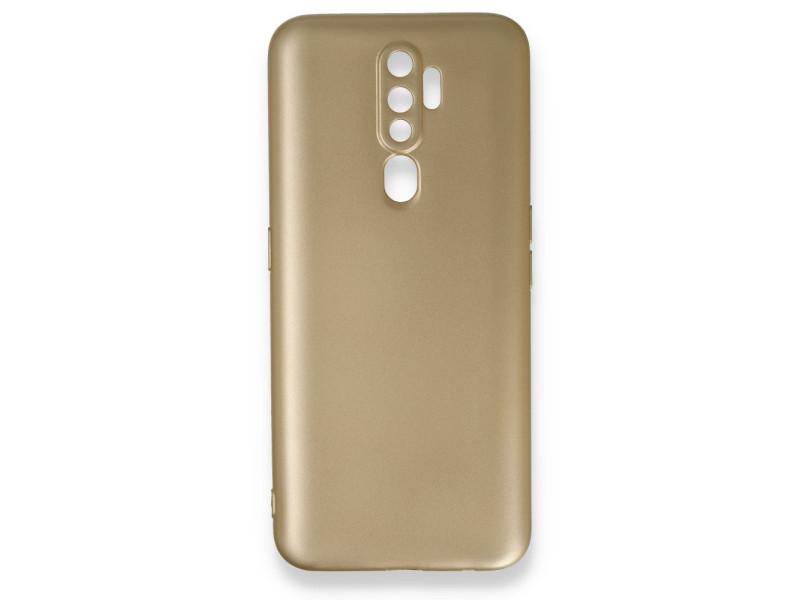 Newface Oppo A9 2020 Kılıf First Silikon - Gold