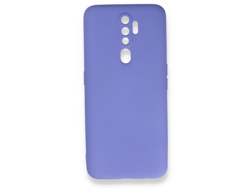 Newface Oppo A9 2020 Kılıf First Silikon - Lila